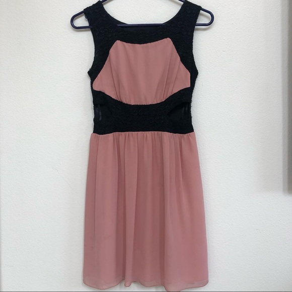 Pink Mini Formal Dress - Picture 2 of 4